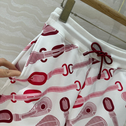 Herm 25fw printed suit