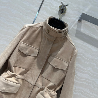 Loro 25fw chamois coat