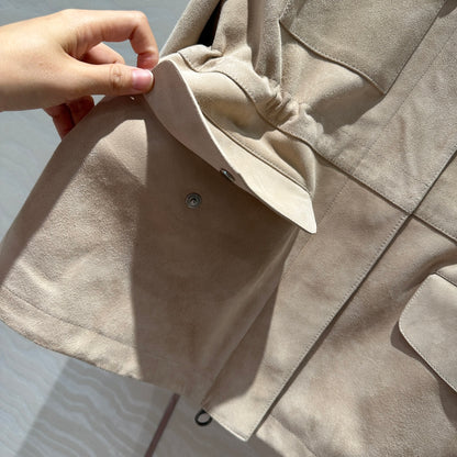 Loro 25fw chamois coat