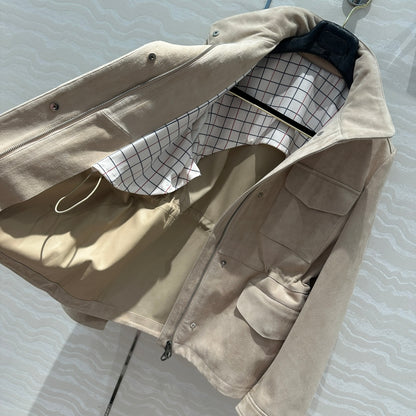 Loro 25fw chamois coat