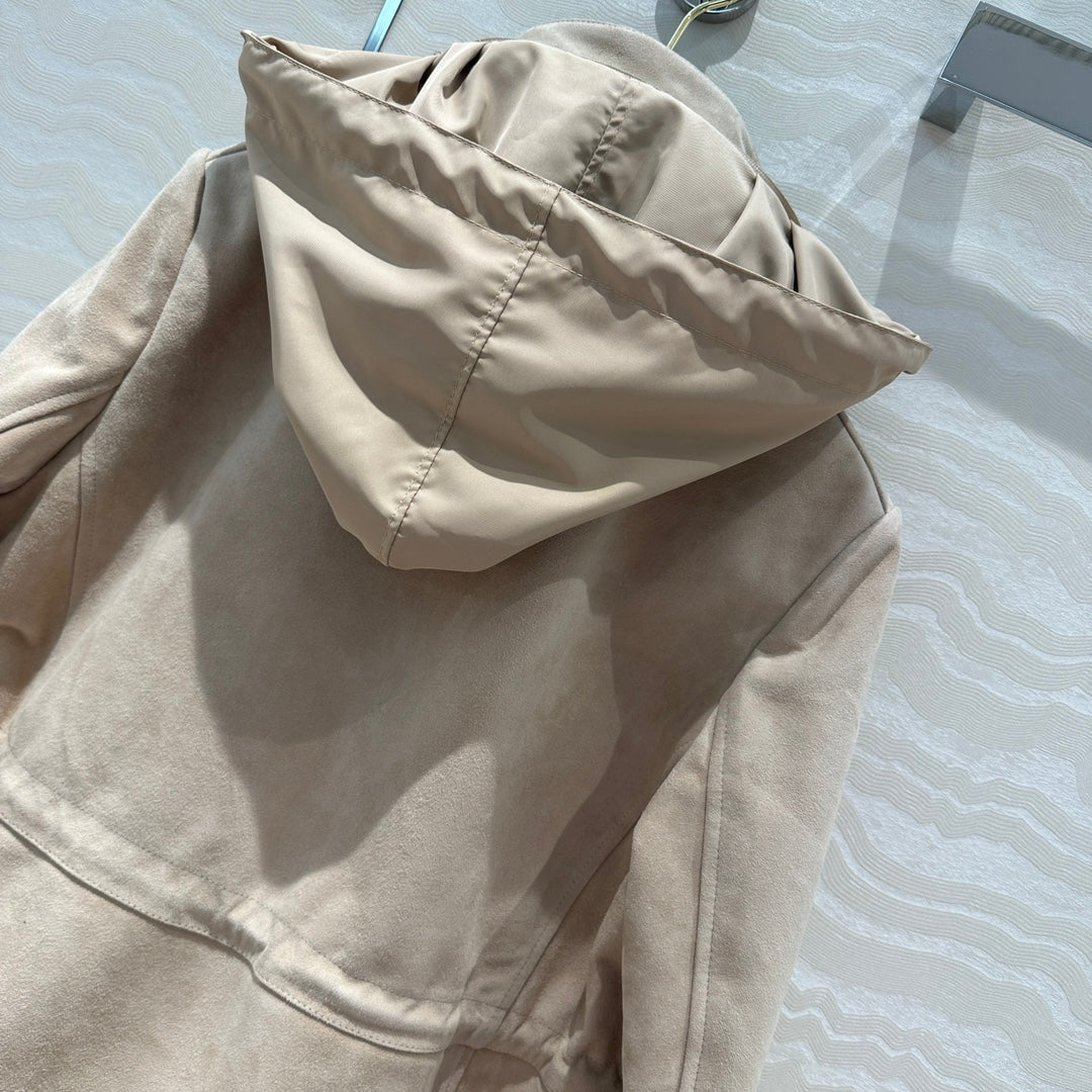 Loro 25fw chamois coat