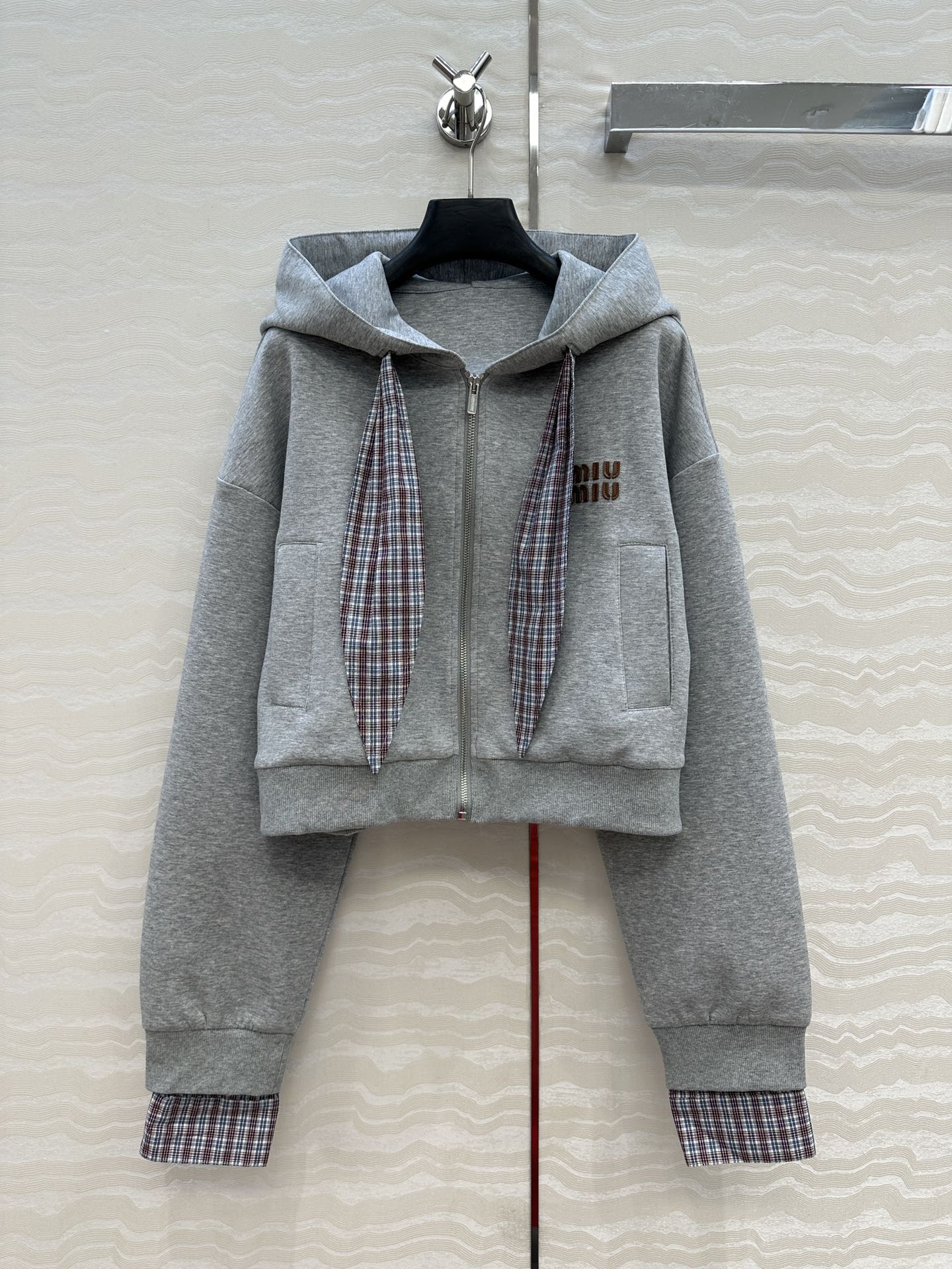 Miu 25fw sweatshirt suit