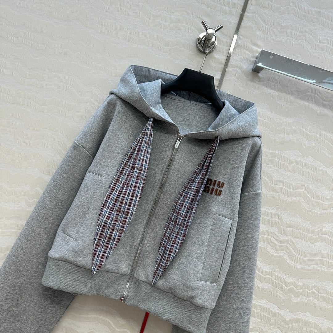 Miu 25fw sweatshirt suit