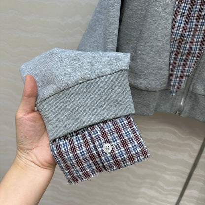 Miu 25fw sweatshirt suit