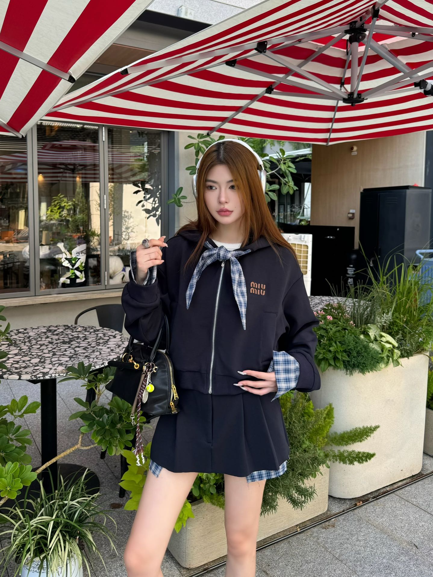 Miu 25fw sweatshirt suit