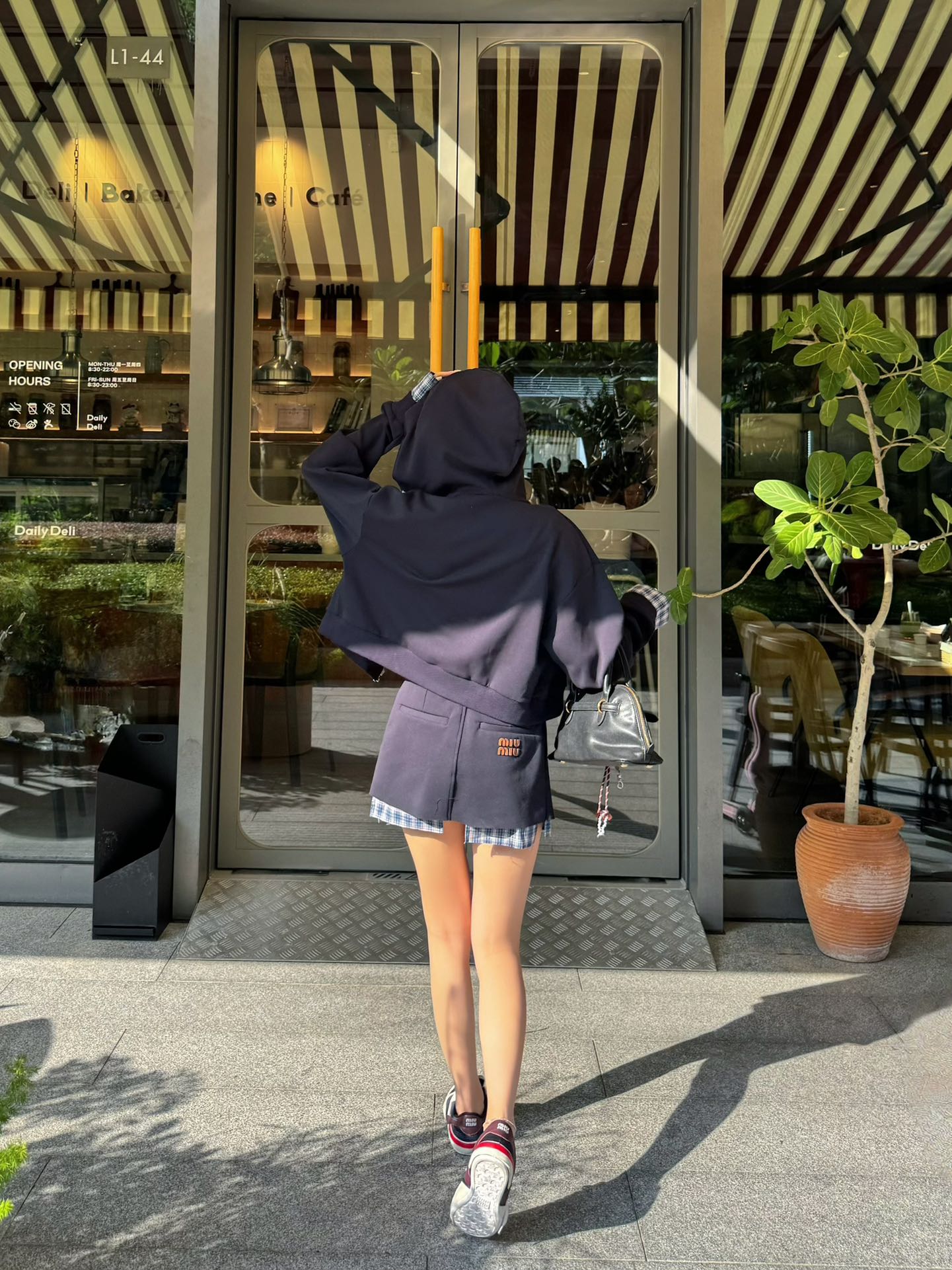 Miu 25fw sweatshirt suit