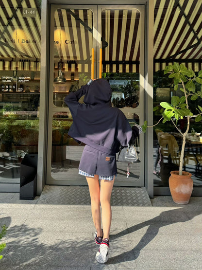 Miu 25fw sweatshirt suit