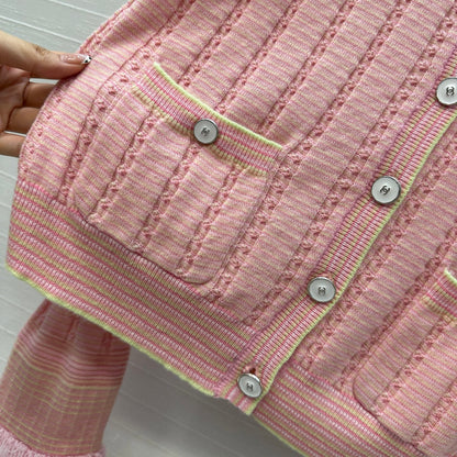 Chan 25fw kniteed cardigan