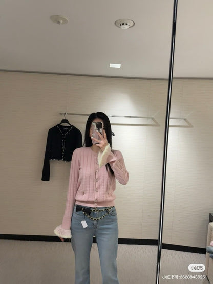 Chan 25fw kniteed cardigan