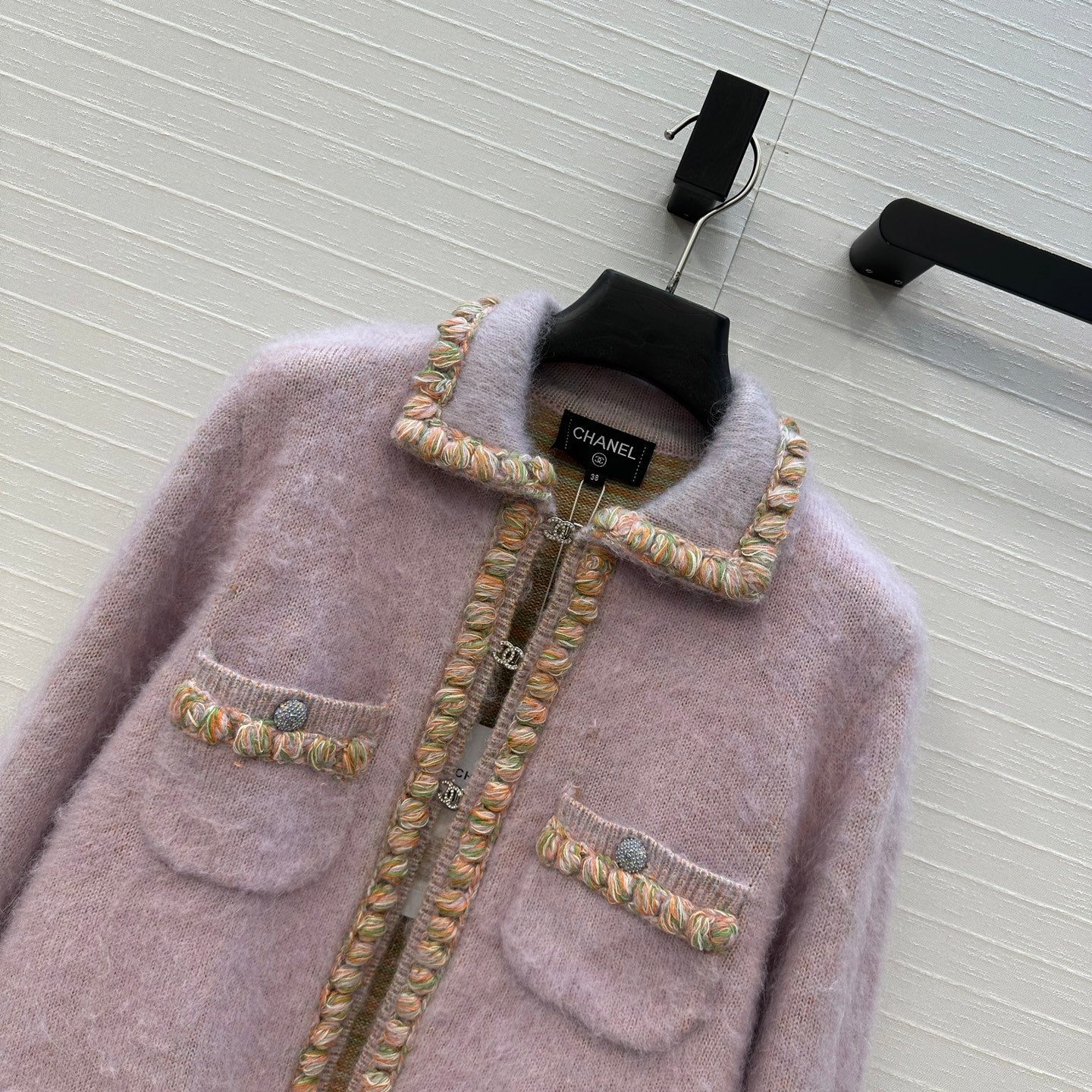 Herm 25fw  embroidered cardigan