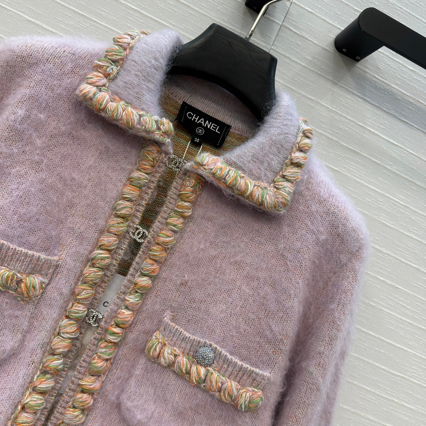 Herm 25fw  embroidered cardigan