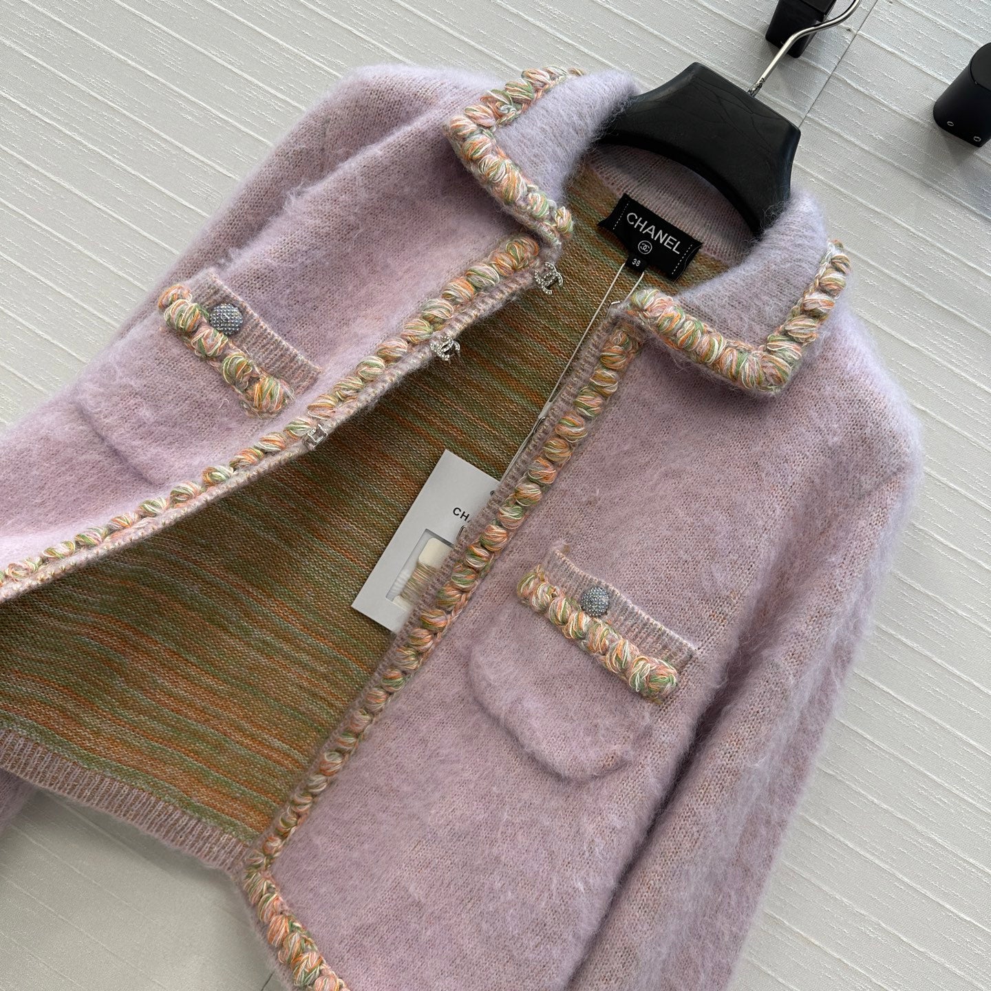 Herm 25fw  embroidered cardigan