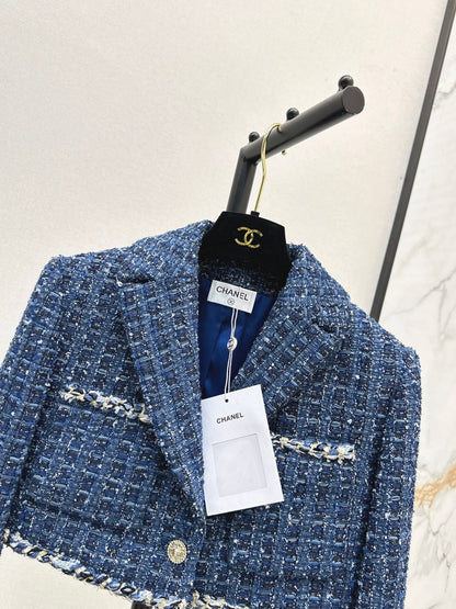 Chan 25fw crop jacket