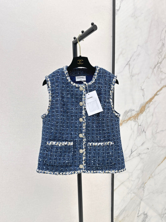 Chan 25fw woven vest