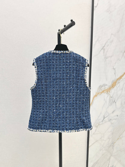 Chan 25fw woven vest