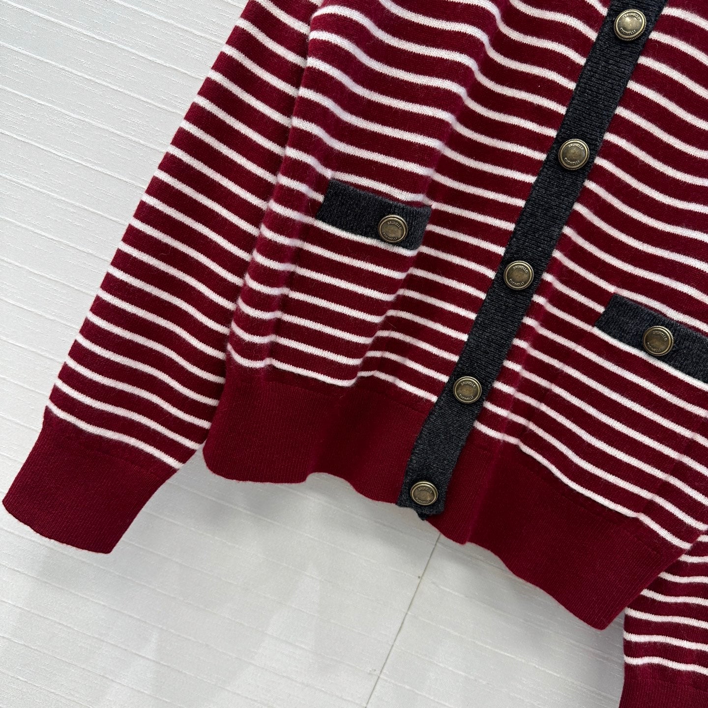 Brune 25fw knitted cardigan