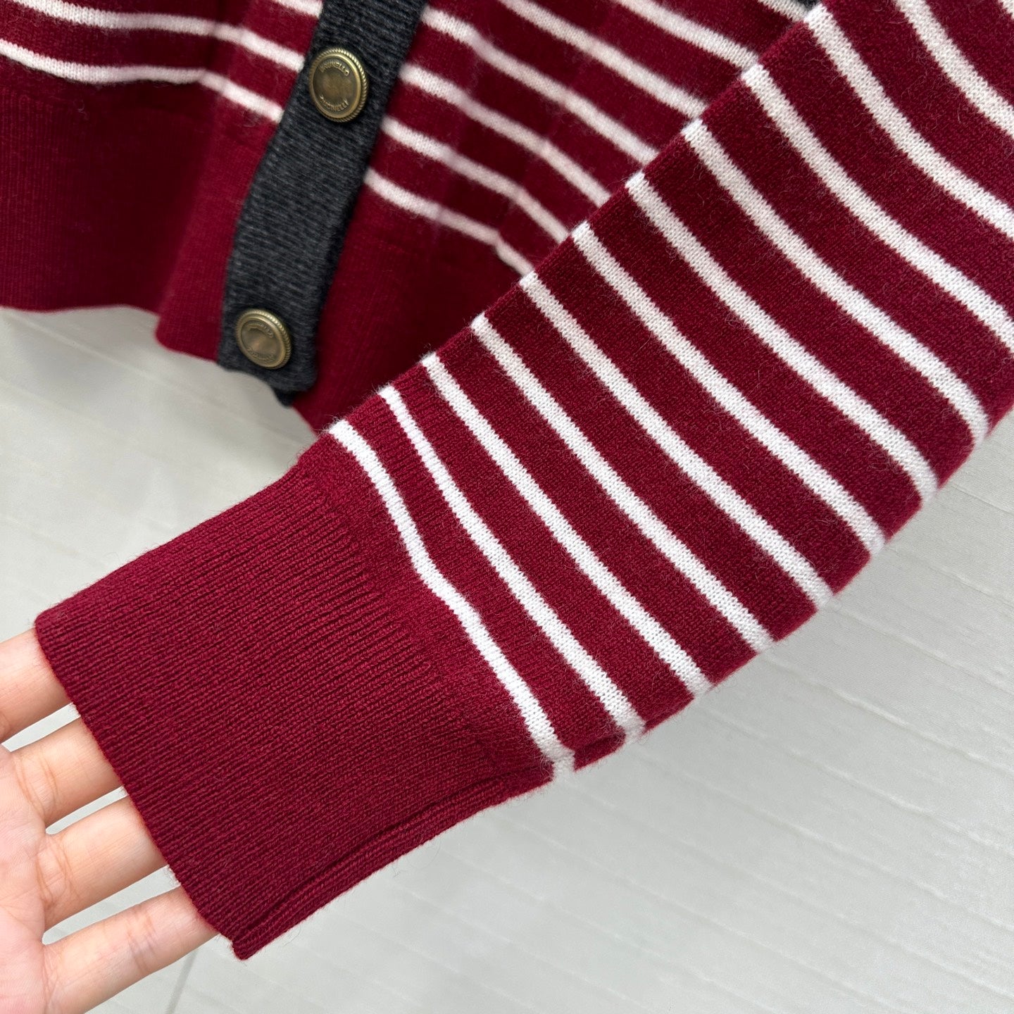 Brune 25fw knitted cardigan