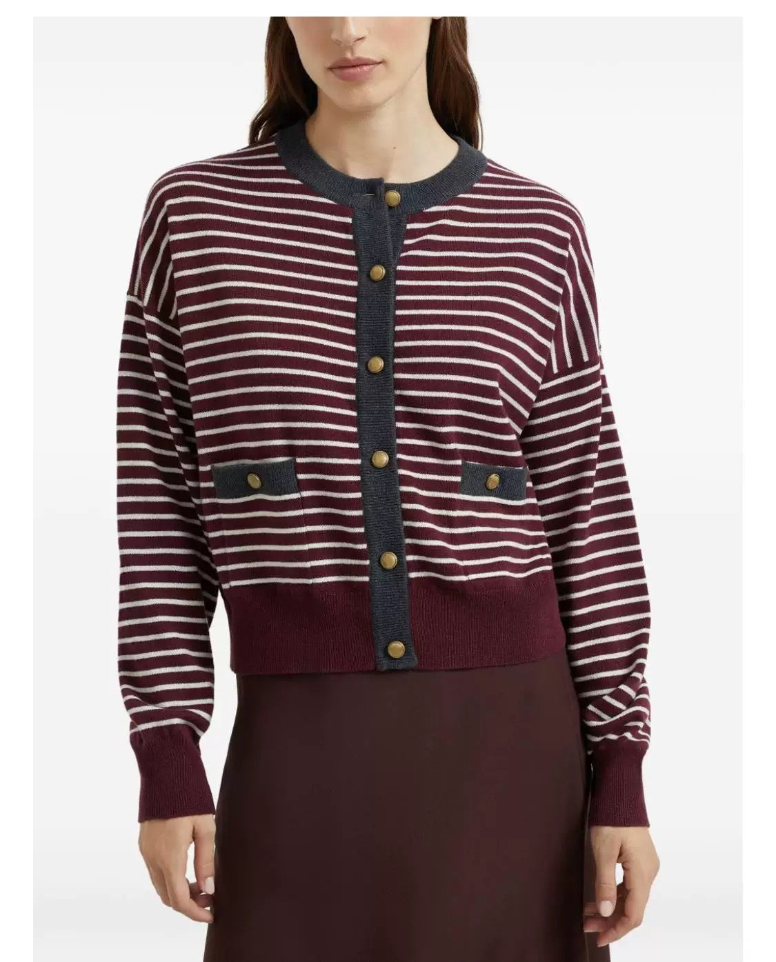 Brune 25fw knitted cardigan