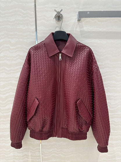 Bottega 25fw leather jacket