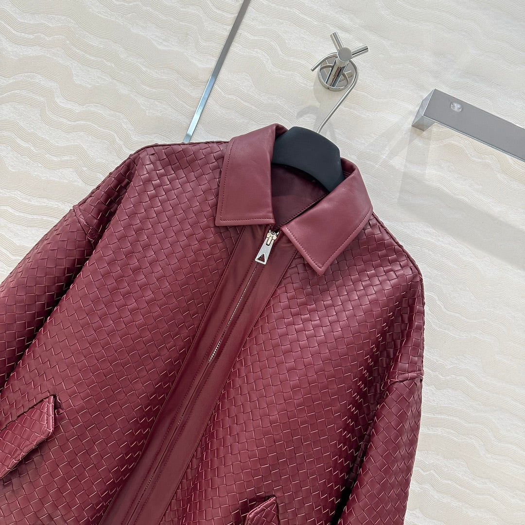 Bottega 25fw leather jacket
