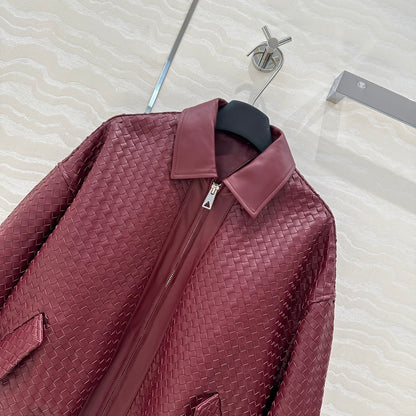 Bottega 25fw leather jacket