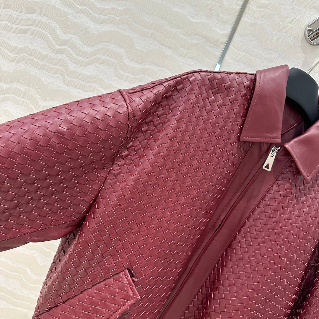 Bottega 25fw leather jacket