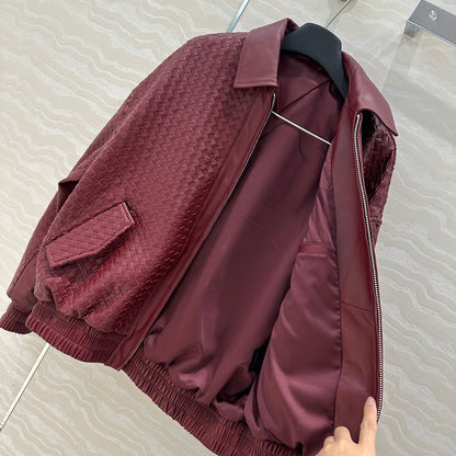 Bottega 25fw leather jacket