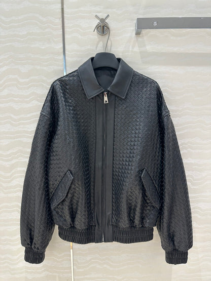 Bottega 25fw leather jacket