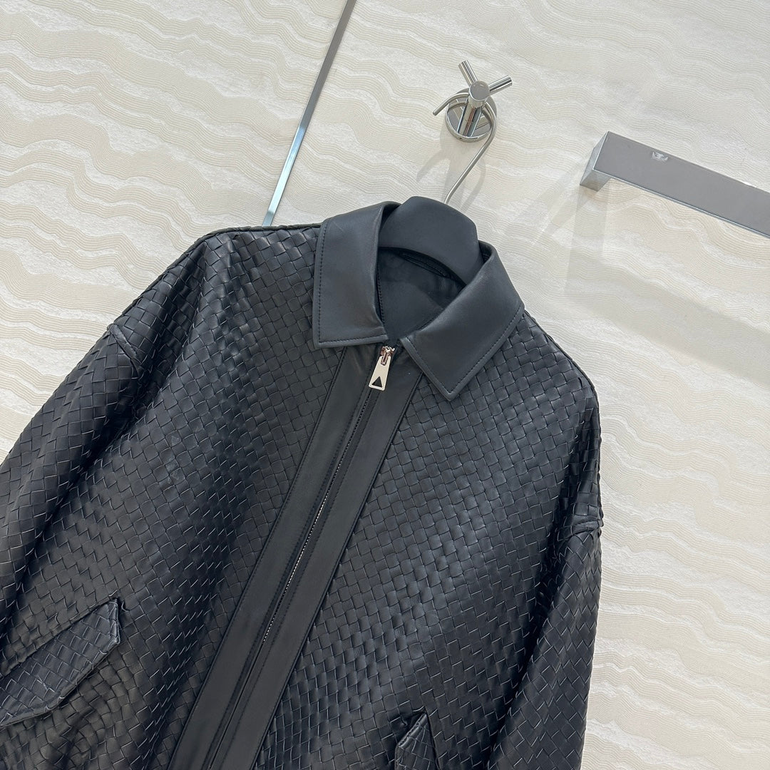 Bottega 25fw leather jacket