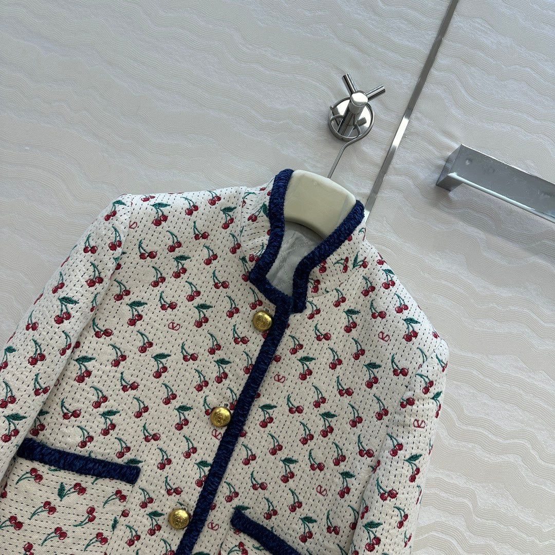 Valen 25fw embroidered jacket