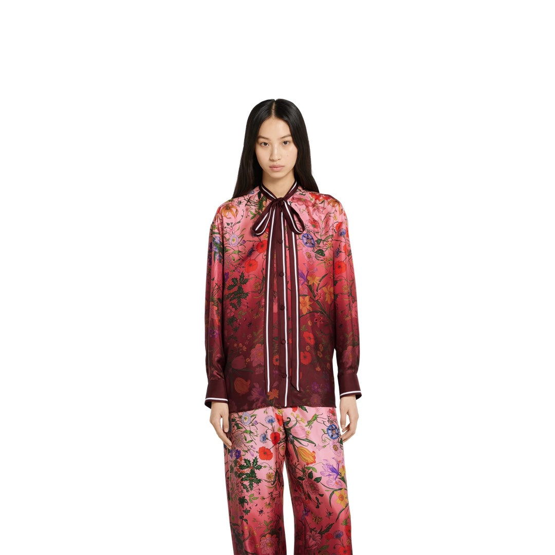 Guc 25fw silk shirt