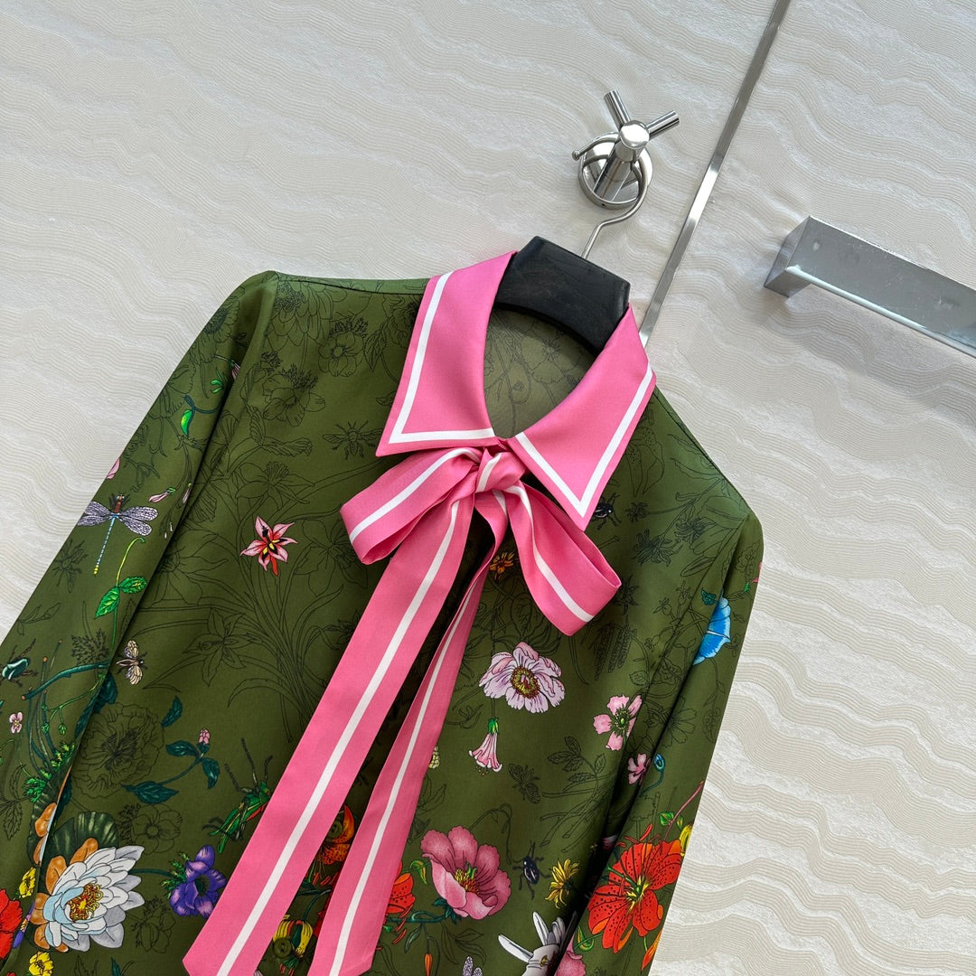 Guc 25fw silk shirt
