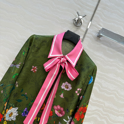 Guc 25fw silk shirt