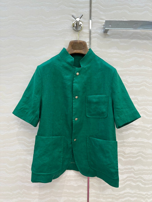 Loro 25fw linen jacket