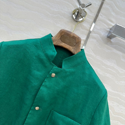 Loro 25fw linen jacket