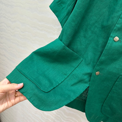 Loro 25fw linen jacket