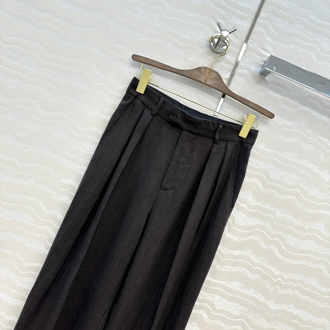 Loro 25fw pleated pants