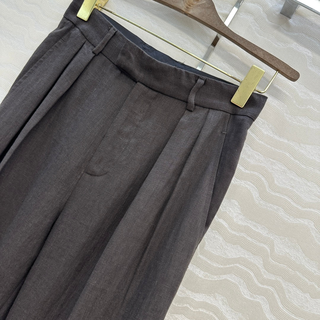 Loro 25fw pleated pants