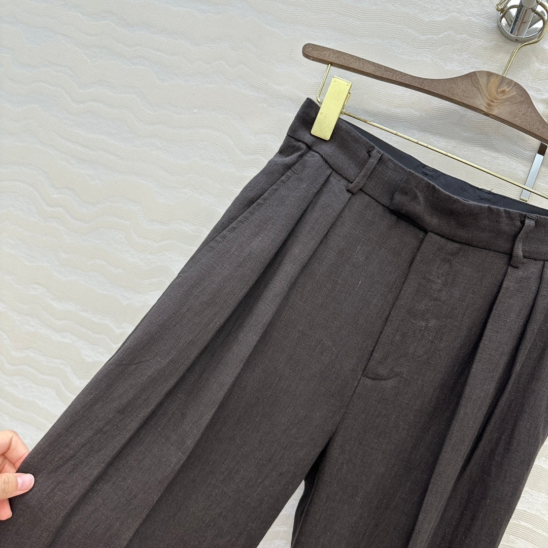 Loro 25fw pleated pants