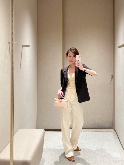 Loro 25fw linen jacket