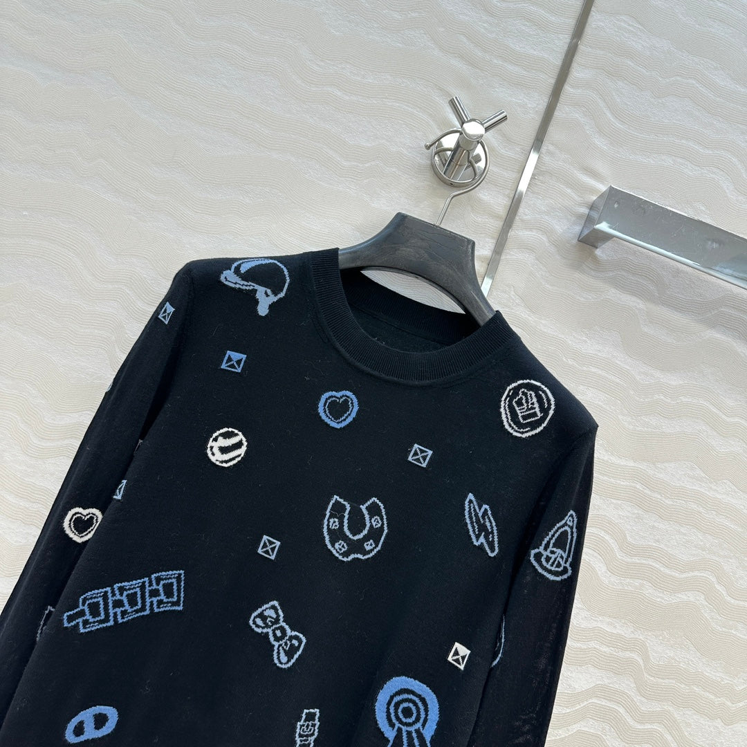 Herm 25fw jacquard shirt