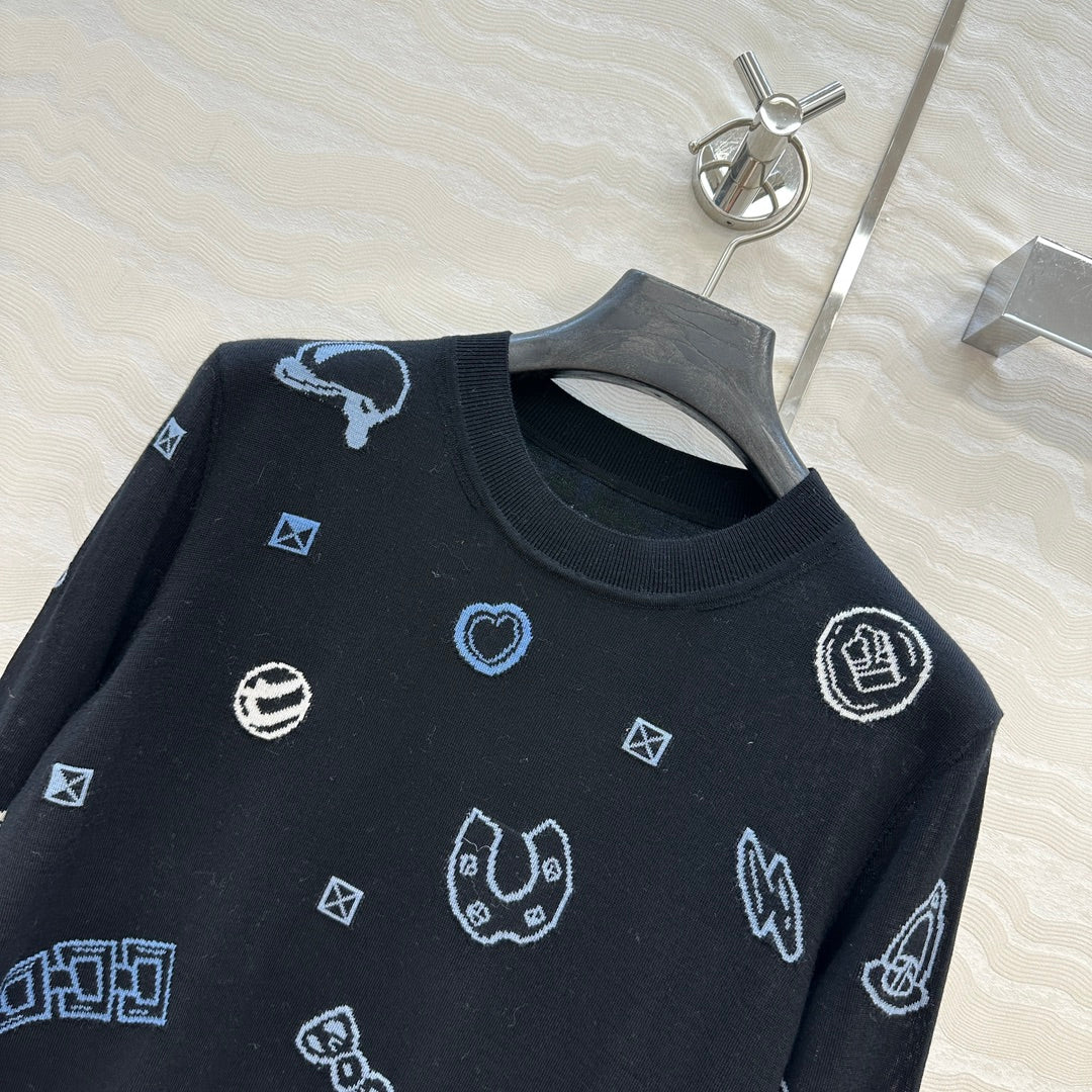 Herm 25fw jacquard shirt