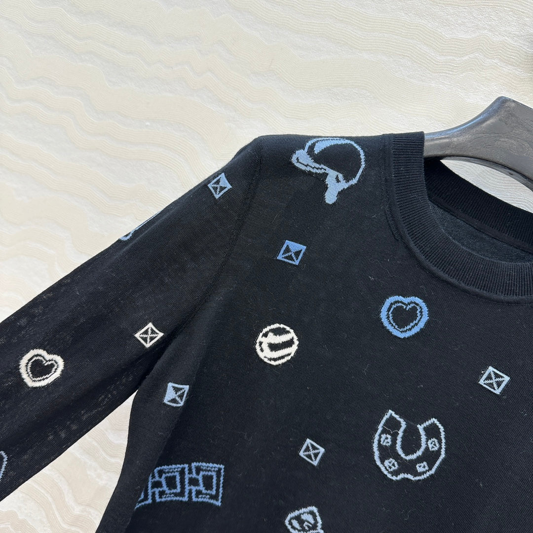 Herm 25fw jacquard shirt