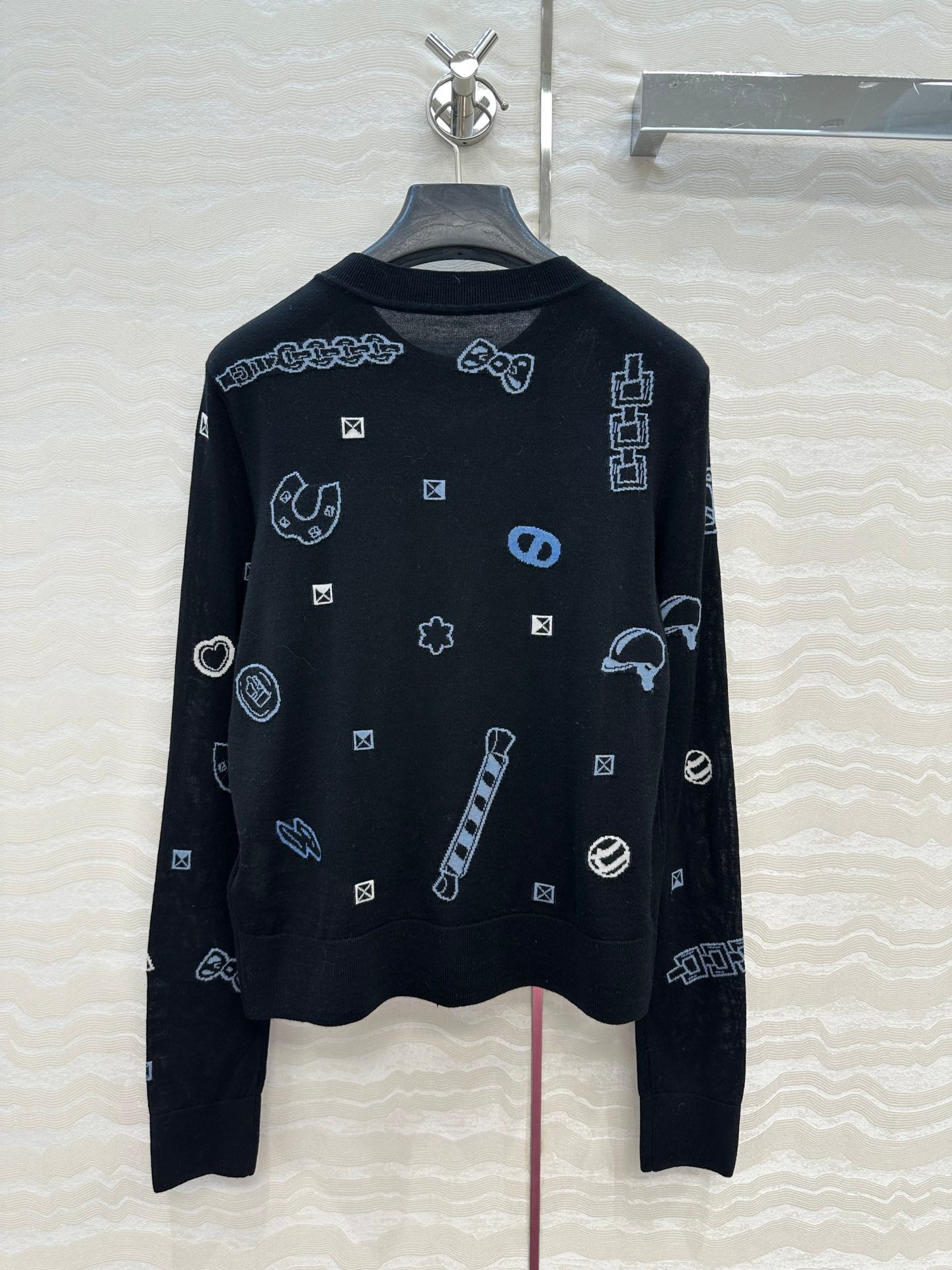 Herm 25fw jacquard shirt