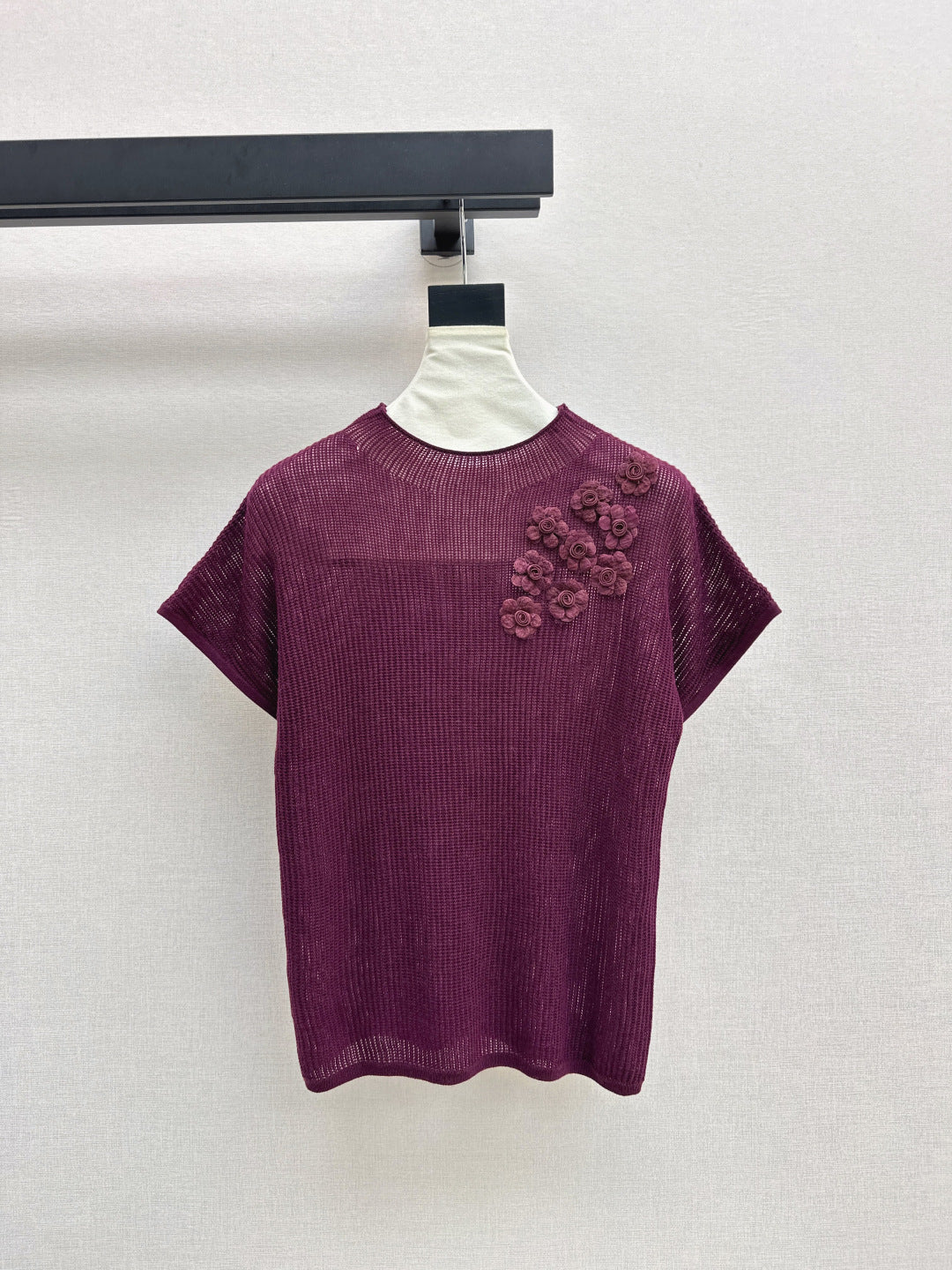 Chan 25fw knitted shirt