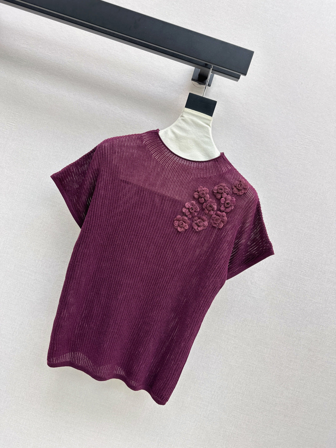 Chan 25fw knitted shirt