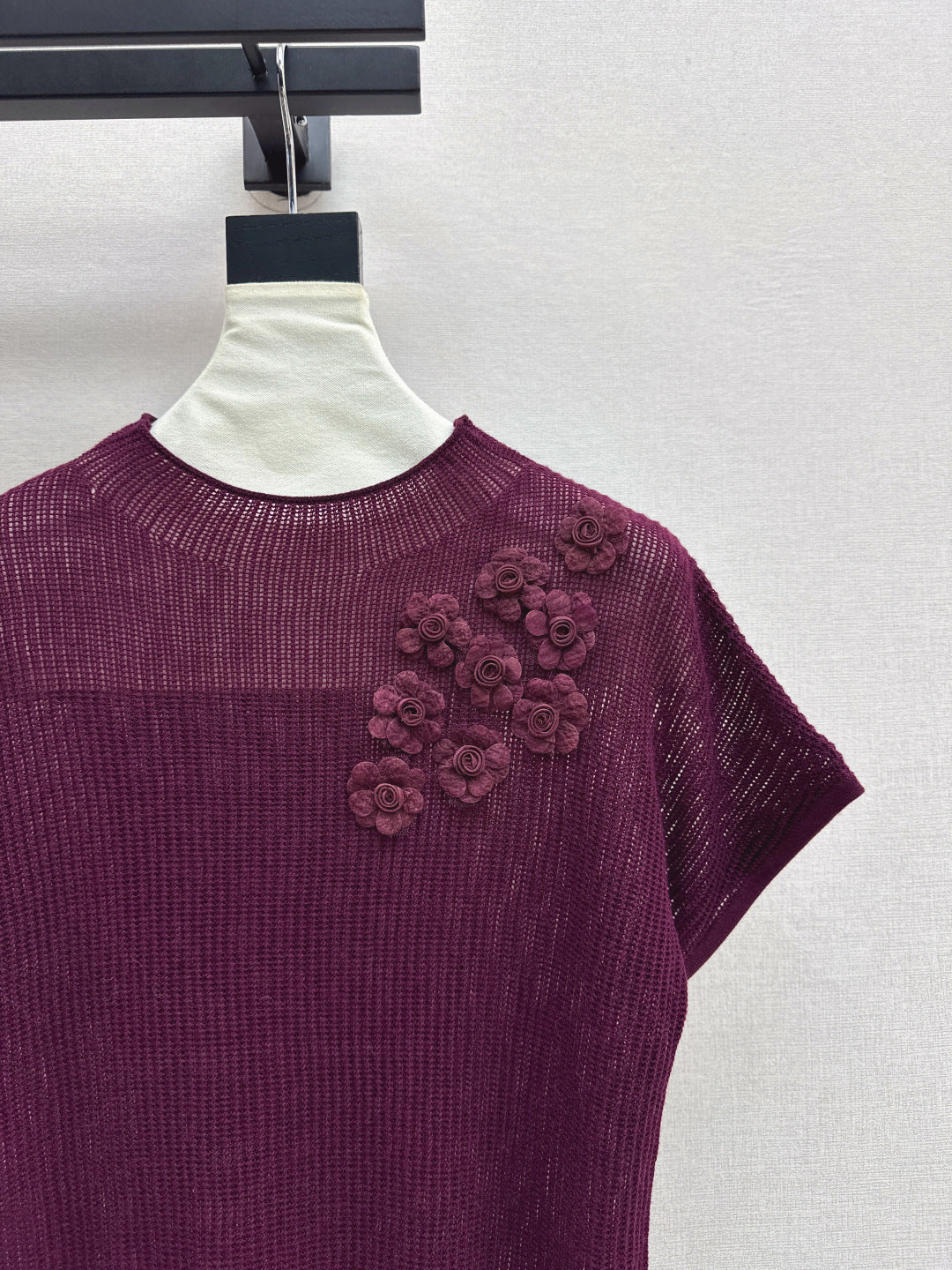 Chan 25fw knitted shirt