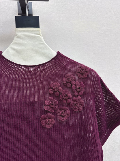 Chan 25fw knitted shirt