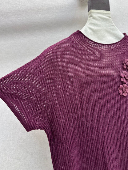 Chan 25fw knitted shirt