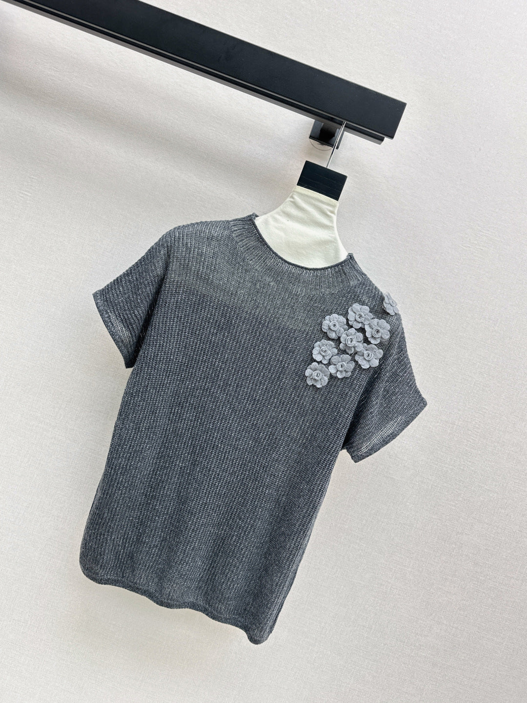Chan 25fw knitted shirt